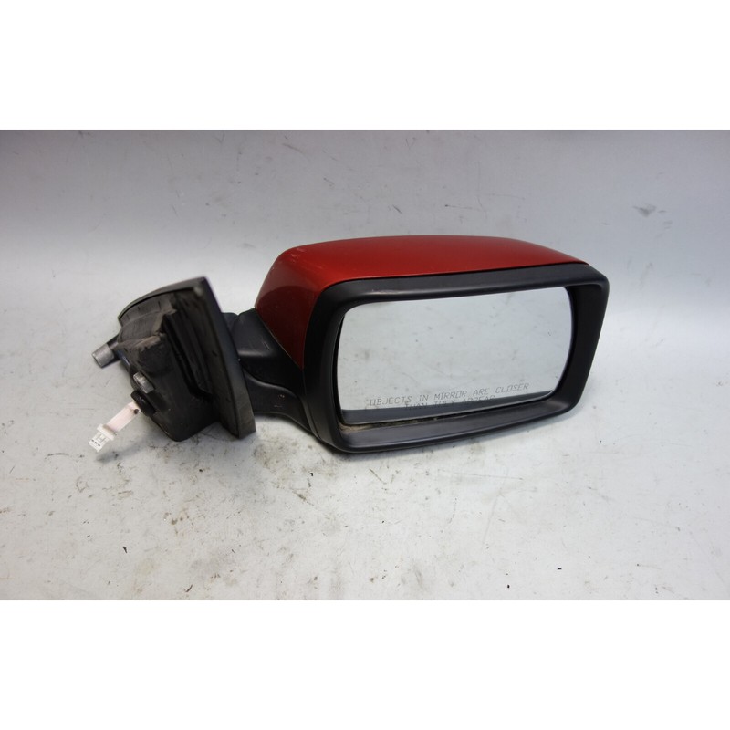 Damaged 2004-2009 BMW E83 X3 SAV Right Outside Side Mirror Flamenco Red OEM