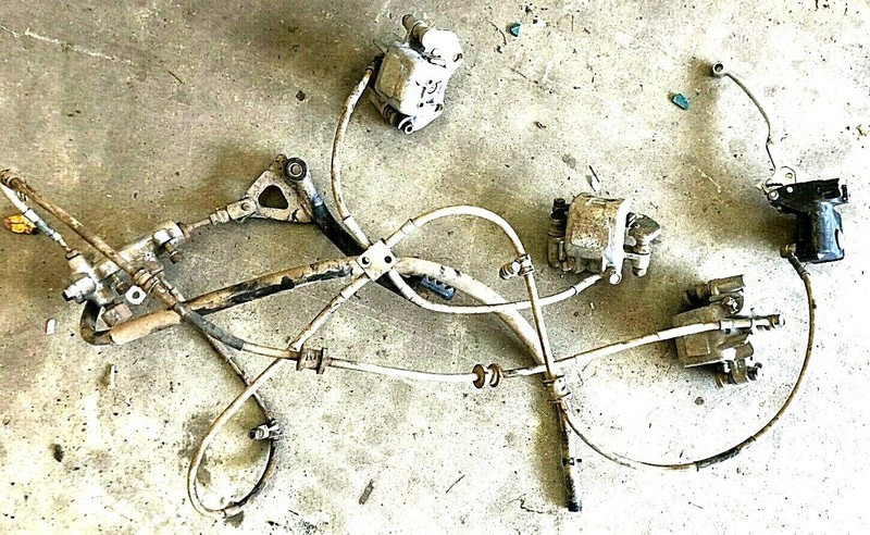 Canam Outlander 400 4x4 Complete Brake Assy 2004 model