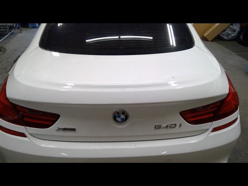 Trunk Decklid 4 Door Gran Coupe White Fits 13-19 BMW 640i 724469