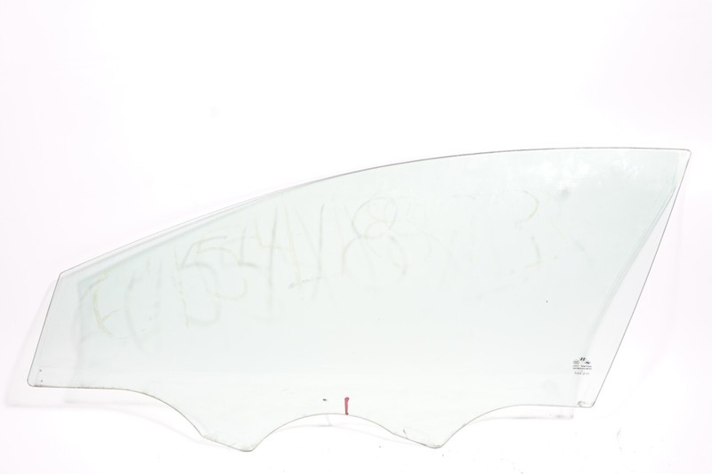 11-14 HYUNDAI SONATA 2.4L FRONT LEFT DRIVER SIDE DOOR WINDOW GLASS OEM