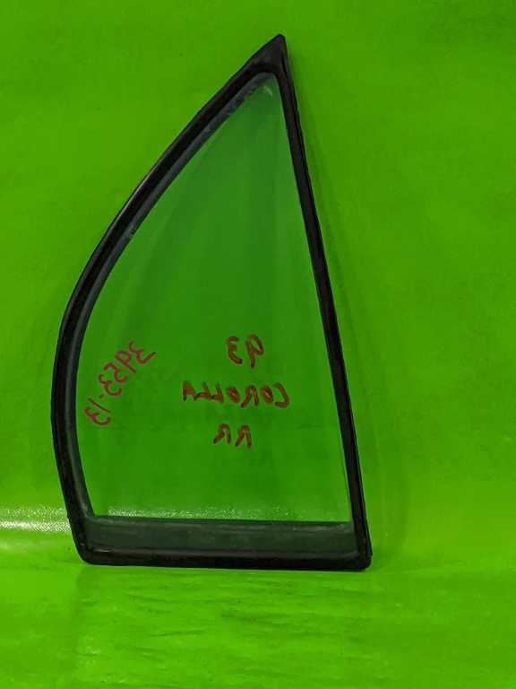 93 94 95 96 97 COROLLA SDN PASSENGER RIGHT REAR VENT GLASS OEM 3953-13