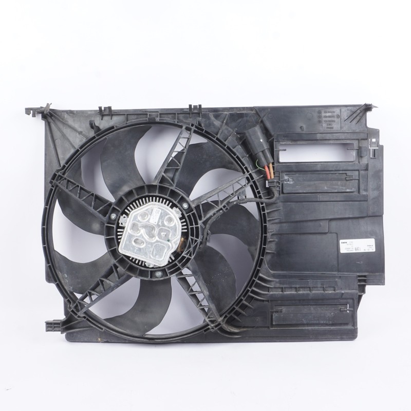 2016 - 2023 OEM BMW F39 F48 X1 X2 Radiator Cooling Fan Motor Shroud Assembly