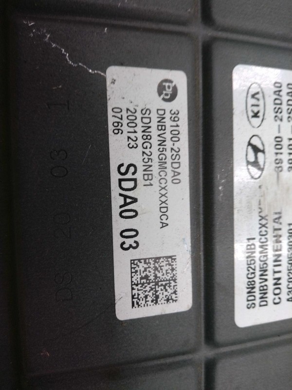 2020 Hyundai Sonata Engine Control Module ECM OEM 2.5L 81K Miles NJ25-23865