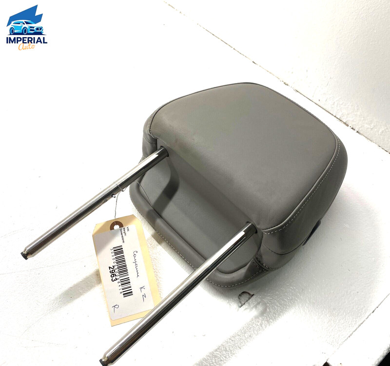 Porsche Cayenne 2011-18 Front Right Passenger Seat Headrest Head Rest Gray OEM