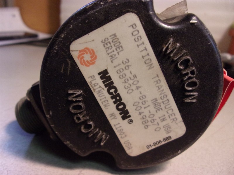 Micron Position Transducer 35-504-861-0670 *FREE SHIPPING*