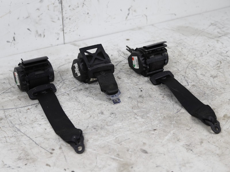 BMW F30 320i 328i Rear Left Center Right Seatbelt Retractor SET OEM 619530400