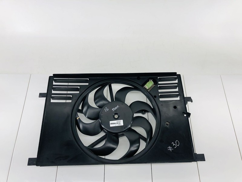 16-18 FIAT 500X 2.4L ENGINE RADIATOR COOLING FAN MOTOR & SHROUD OEM