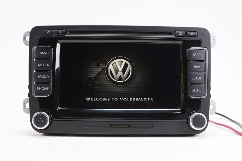 VOLKSWAGEN CC EOS PASSATRadio Navigation Unit AM-FM Tuner CD OEM 2011 - 2015