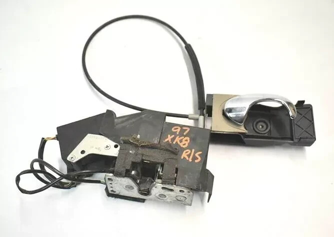 97-06 Jaguar XK8 Front Right Passenger Interior Door Handle W/ Lock Latch OEM