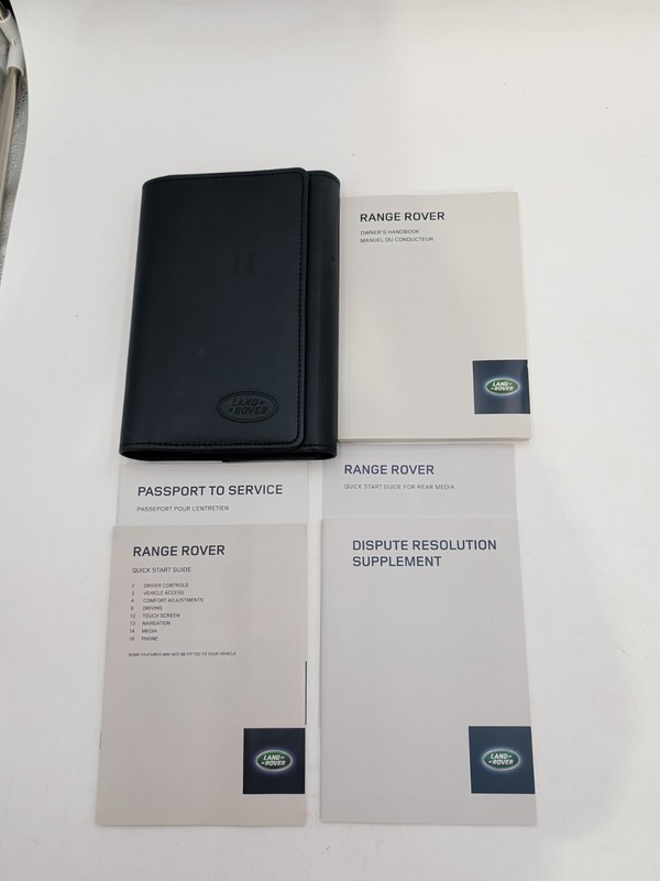 2014 Land Rover Range Rover Full Size Owners Manual Case Free Ship Original