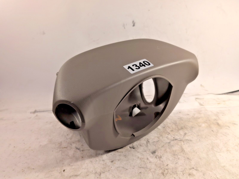 2007-2012 NISSAN SENTRA STEERING COLUMN SHROUD UPPER & LOWER COVER BROWN/TAN OEM