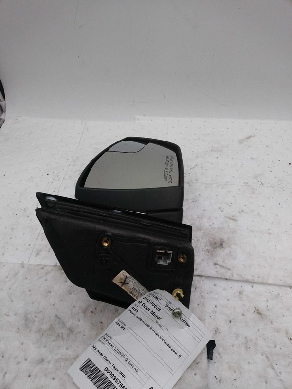 2012 Ford Focus Right Door Mirror White OEM 284571 - 131K Miles