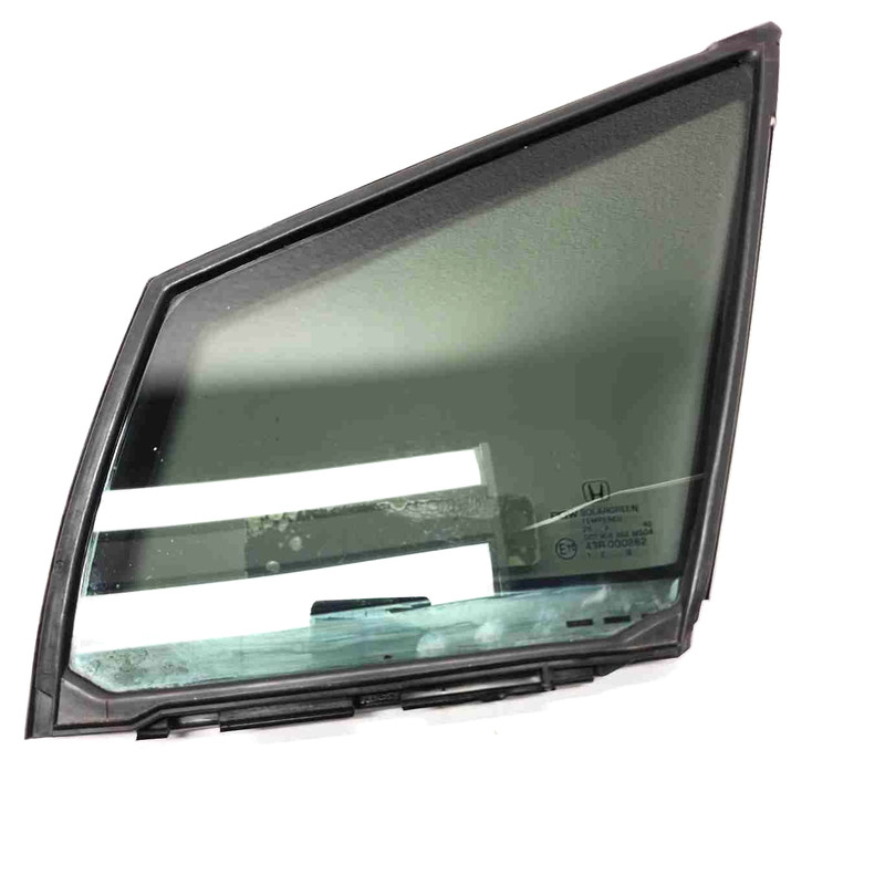 2015 Civic Sedan Front LH Driver Side Vent Glass Window w/ Weatherstrip
