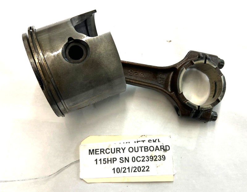 Mercury Outboard 115hp Piston and Conrod 9009A13 FRESHWATER 1988-1993