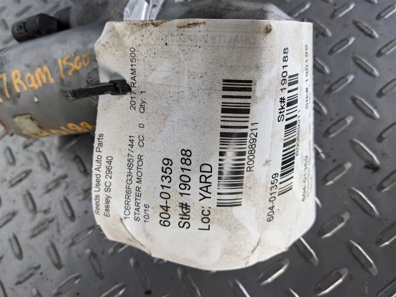 RAM1500 2017 Starter Motor 889211