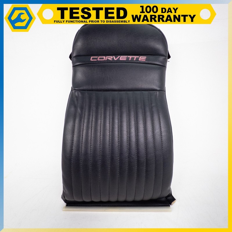 97-04 CHEVROLET CORVETTE C5 FRONT LEFT SIDE TOP UPPER SEAT CUSHION BLACK OEM