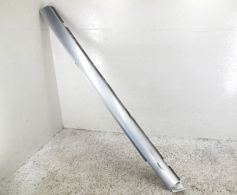 2005-2008 Jaguar S-Type Rocker Panel Side Skirt Driver Left OEM Silver MEE
