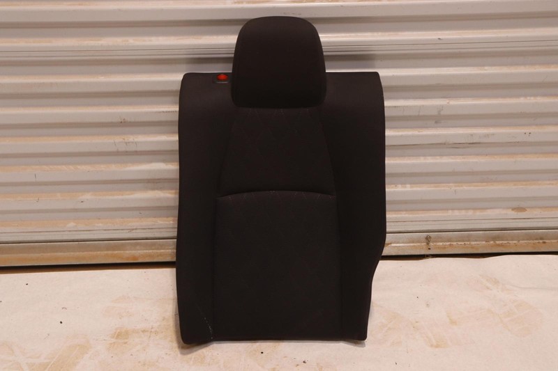 2020-2024 TOYOTA COROLLA REAR LEFT SEAT UPPER BACKREST CUSHION BLACK CLOTH OEM