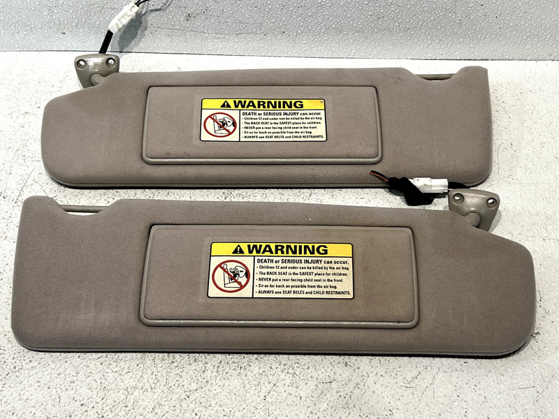 99-03 Jaguar XJ8 Sun Visor Set OEM