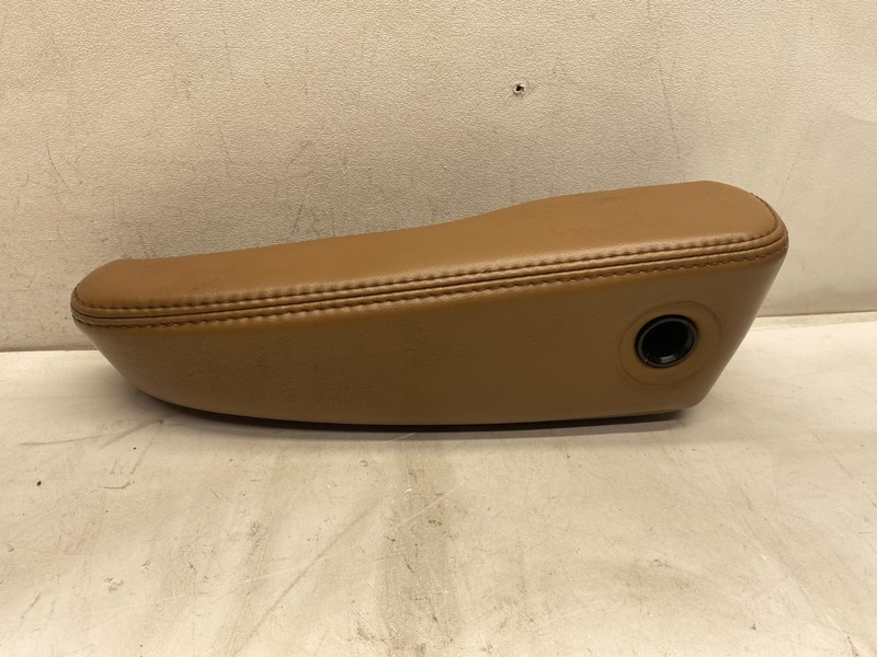 2013-2017 BUICK ENCLAVE RIGHT REAR 2ND ROW SEAT ARMREST BROWN LEATHER OEM