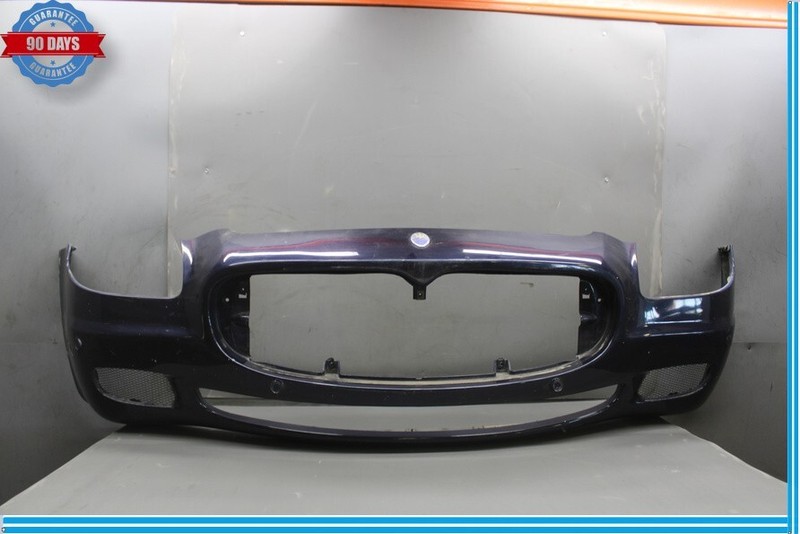 03-08 Maserati Quattroporte M139 Front Bumper Cover Assembly Blue Oem