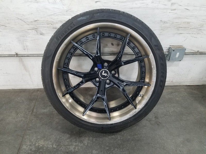 2019 BMW M5 Comp F90 20" Vision Forged Rear Wheel / Tire #1 - *#8437 KK2