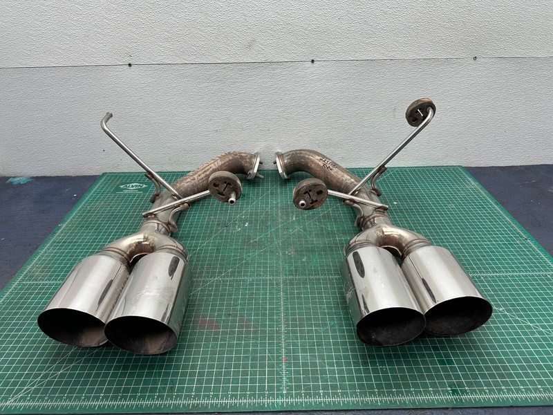 22-24 Subaru WRX EXHAUST MUFFLER W/ PIPE LEFT & RIGHT SET OEM