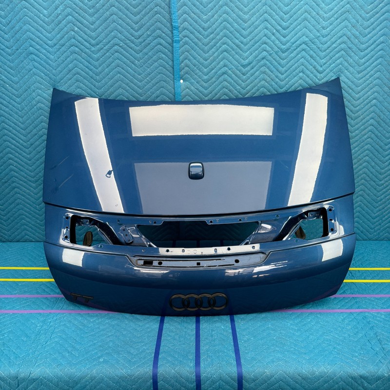 2007–2014 Audi TT Roadster Convertible Trunk Lid Blue OEM