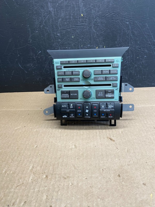 2009 to 2011 Honda Pilot AM FM CD Audio Radio Player Climate Control AC6279 DG