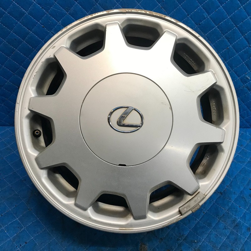 95-97 LEXUS UCF20 LS400 FACTORY R16" ALLOY WHEEL RIM 16X7J ET45 5X114.3 OEM