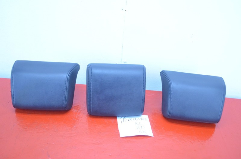 14-16 MAZDA 6 REAR LEFT / RIGHT / CENTER SEAT HEADREST SET OEM