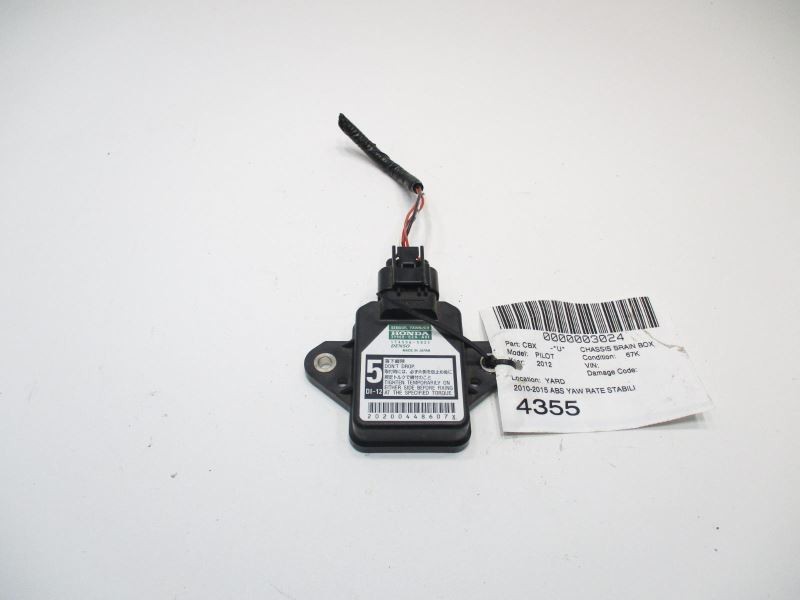2009-2014 HONDA PILOT ABS YAW RATE STABILITY 68K 44564