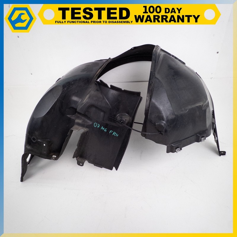 06-10 BMW M6 M5 FRONT RIGHT SPLASH SHIELD FENDER LINER GUARD COVER OEM