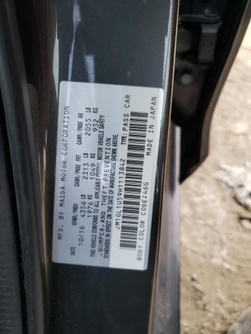 2017 MAZDA 6 Left Tail Light Assembly Grey OEM 706793 86000 Miles