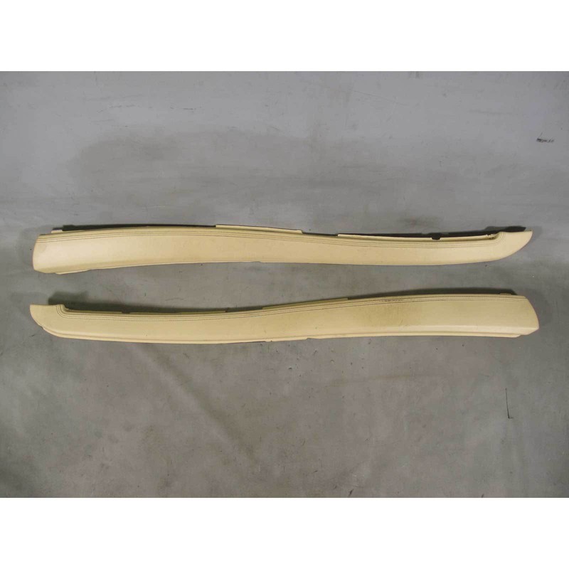 2007-2014 BMW E71 X6 E70 X5 Front Center Console Side Leather Trim Strips Beige