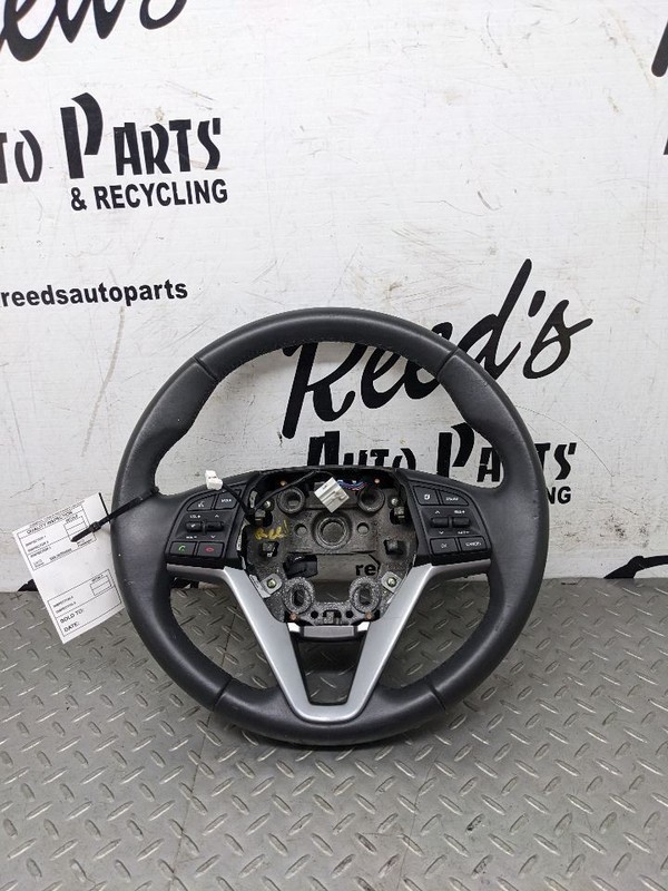 2016-2021 HYUNDAI TUCSON DRIVER STEERING WHEEL W/CRUISE CONTROL SWITCH O 1193681