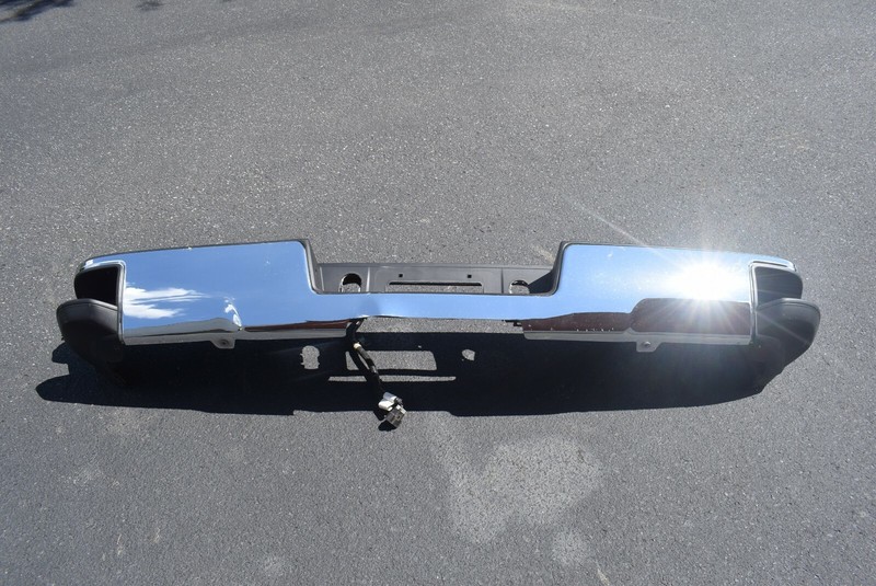 DIAMONDS REAR CHROME BUMPER FACTORY OEM
