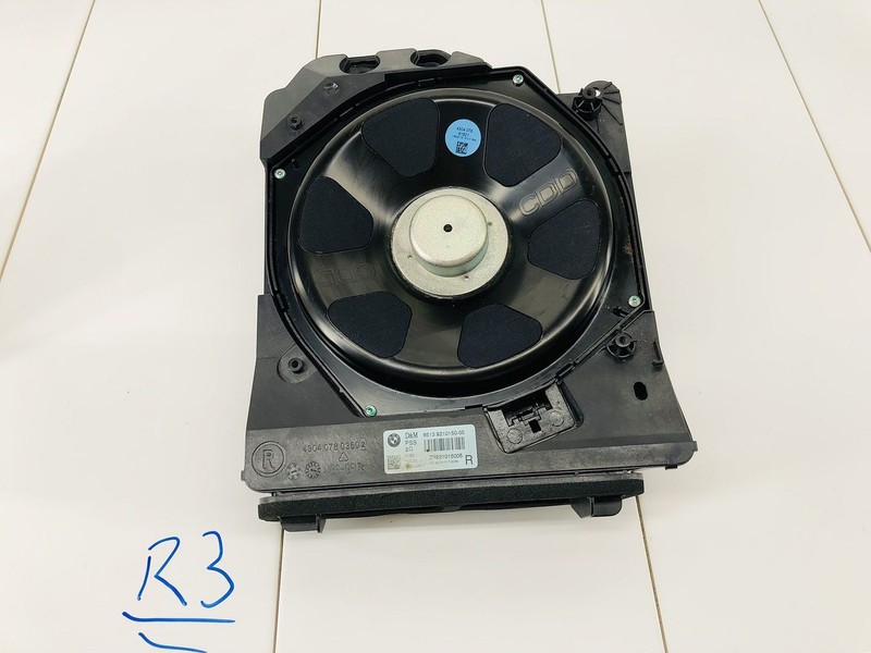 13-18 BMW 320I F30 FRONT RIGHT PASSENGER SIDE SOUND AUDIO WOOFER SUBWOOFER OEM