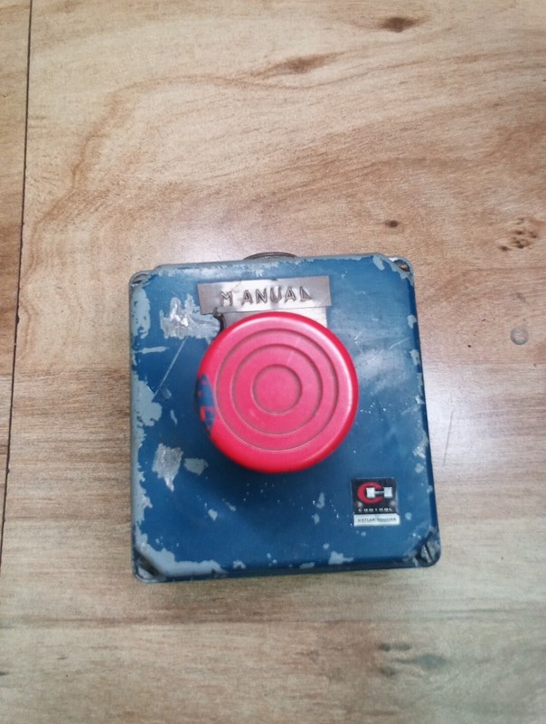 Cutler Hammer 49-2680-1 Enclosure W/RedPushbutton
