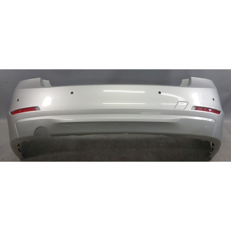 2013-2015 BMW F30 320i 328d Factory Rear Bumper Cover Trim Black 2 OE