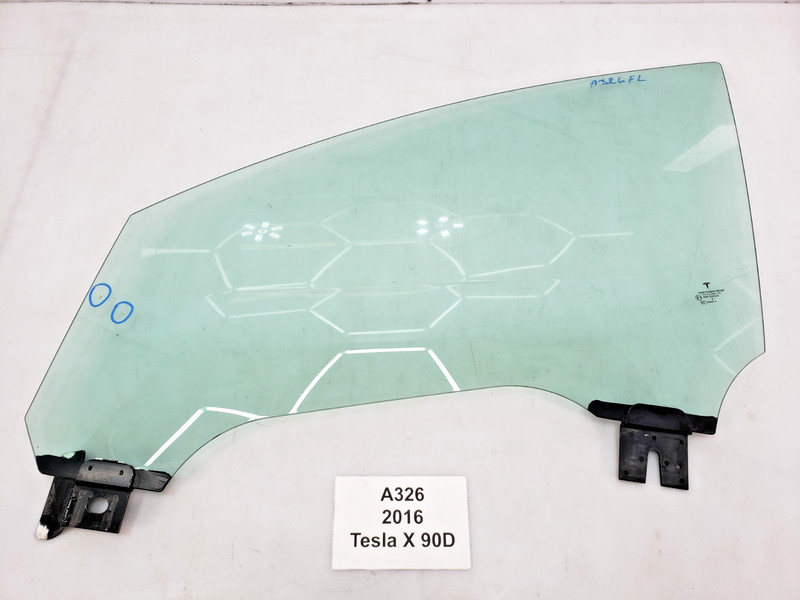 ✅ 2016-2020 OEM Tesla Model X Front Left Driver Side Door Window Glass Tint *