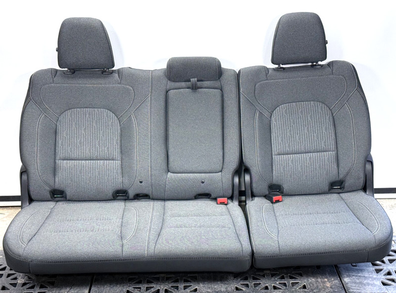 ✅ 2019-2025 RAM 1500 5th Gen CREW CAB OEM REAR CLOTH SEATS LEFT RIGHT GRAY LH RH