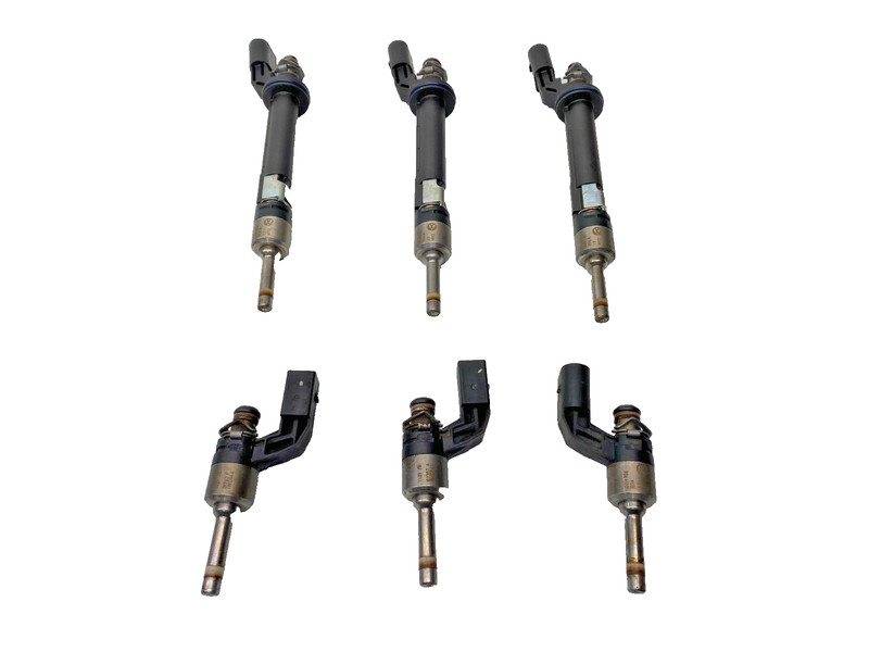 11-14 PORSCHE CAYENNE 3.6L ENGINE FUEL INJECTOR UPPER & LOWER SET OEM #A0.61