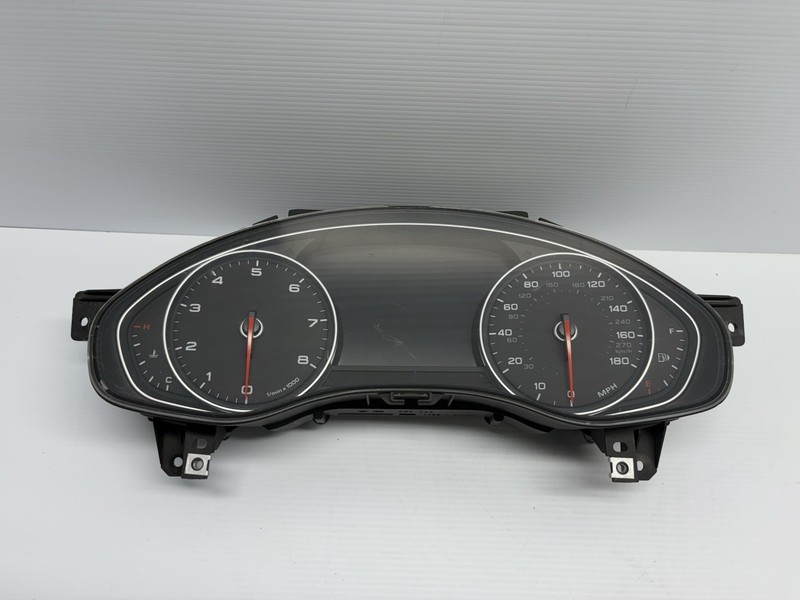 2012-2015 Audi A6 Speedometer Instrument Cluster Adpative Cruise 4G8920984R