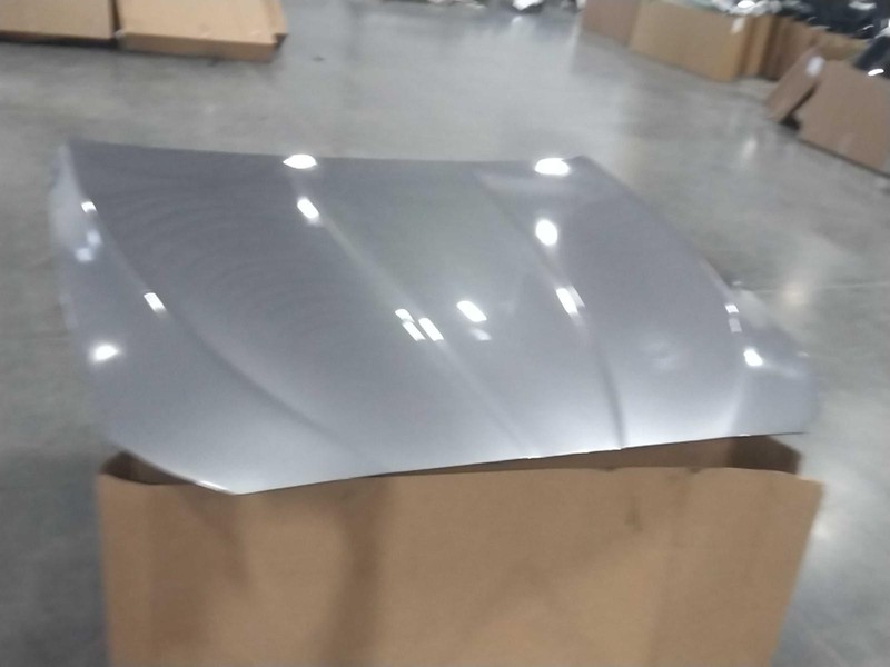 2016 BMW 528i OEM Grey Hood Panel - Used, Dented Tip, 69k Miles