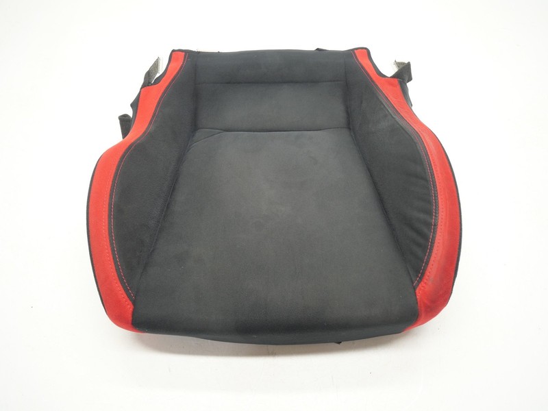 2017-2020 Toyota 86 TRD Front Left Driver Seat Lower Cushion Pad Suede Red OEM