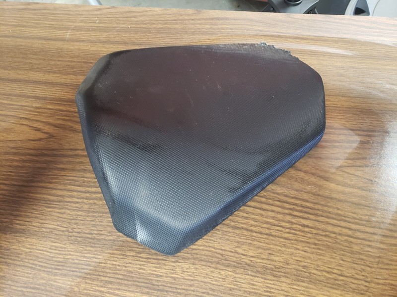16-20 HONDA CBR500R REAR BACK PASSENGER TANDEM SEAT PAD SADDLE PILLION see pics