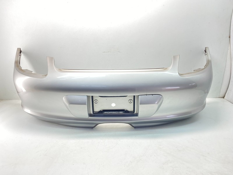 2005-2008 Porsche Boxster Rear Bumper Cover Assembly Arctic Silver Metallic OEM✅