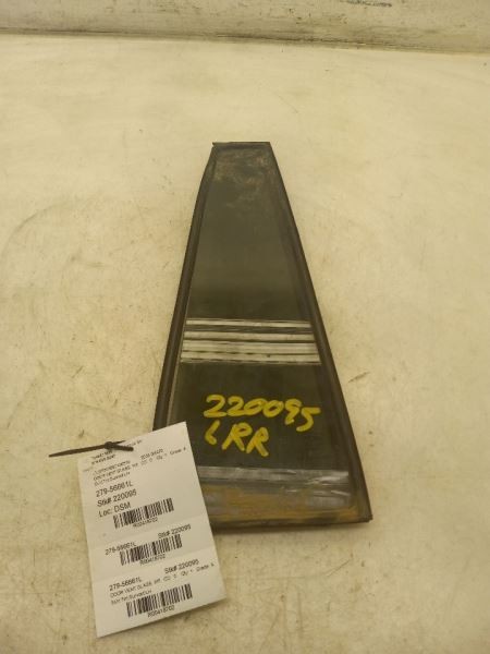 03-09 LEXUS GX470 4.7L 4WD AT DRIVER SIDE DOOR VENT GLASS