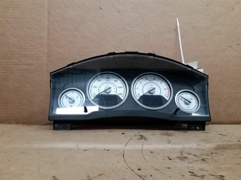 Speedometer Cluster Black Gauges 3 Pod MPH Fits 10 CARAVAN 239316
